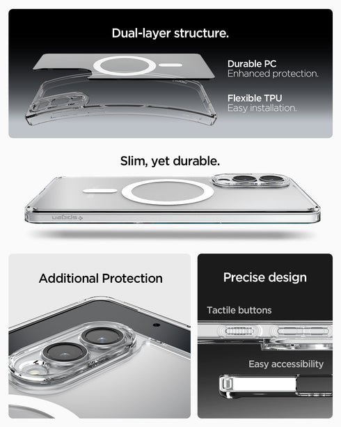Spigen Galaxy S25 Edge Case - Ultra Hybrid (MagFit)